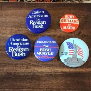 Political pins